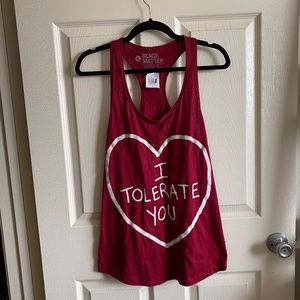 Hot Topic Tank - I Tolerate You
